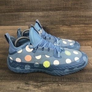 ADIDAS Harden Vol. 5 Futurenatural Polka Dot - Team Light Blue Men’s 9.5 Shoes